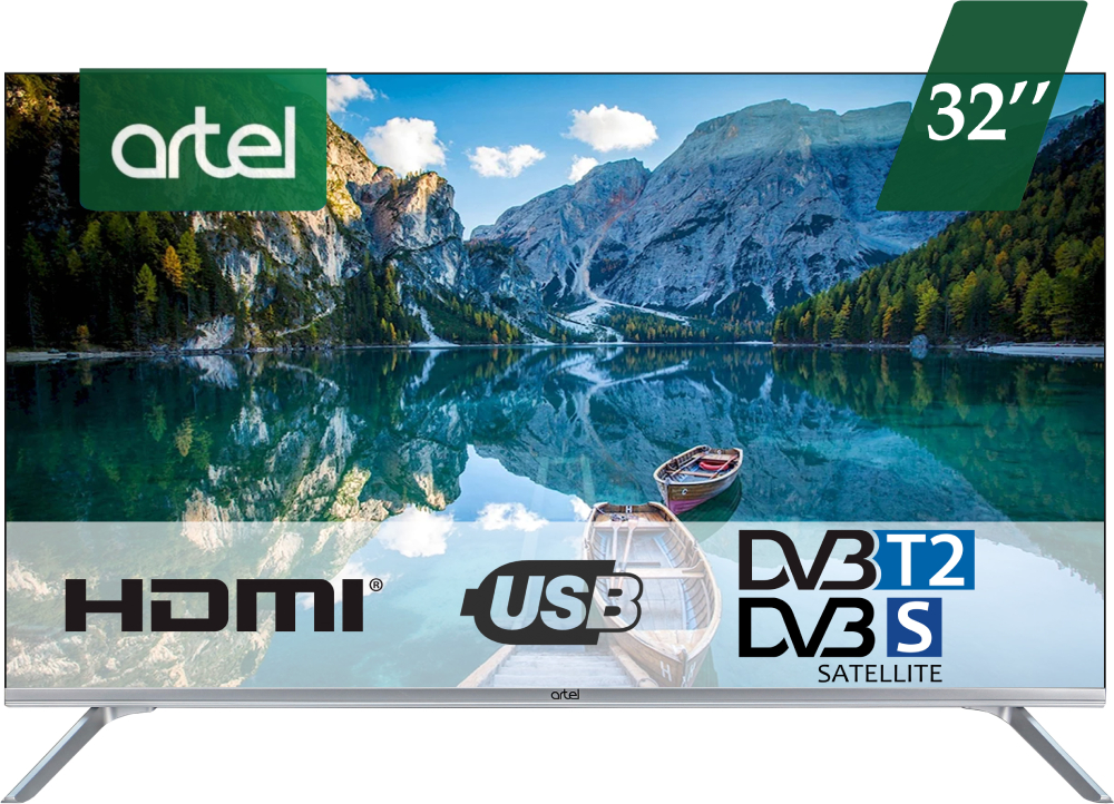 Телевизор ARTEL UA 32 H4101 STEEL - Фото 1