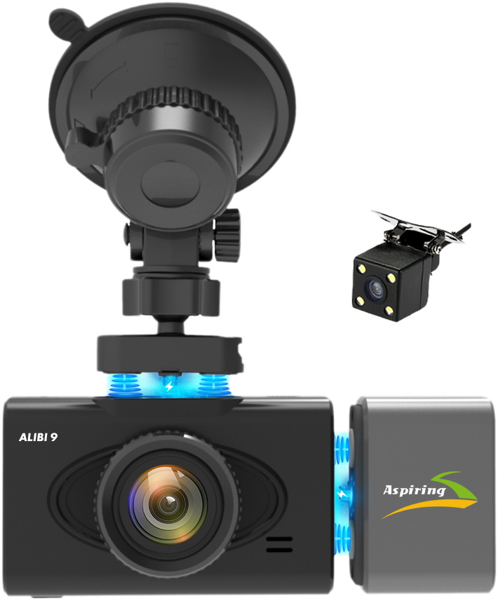 Видеорегистратор Aspiring ALIBI 9 GPS, 3 CAMERAS, SPEEDCAM - Фото 1