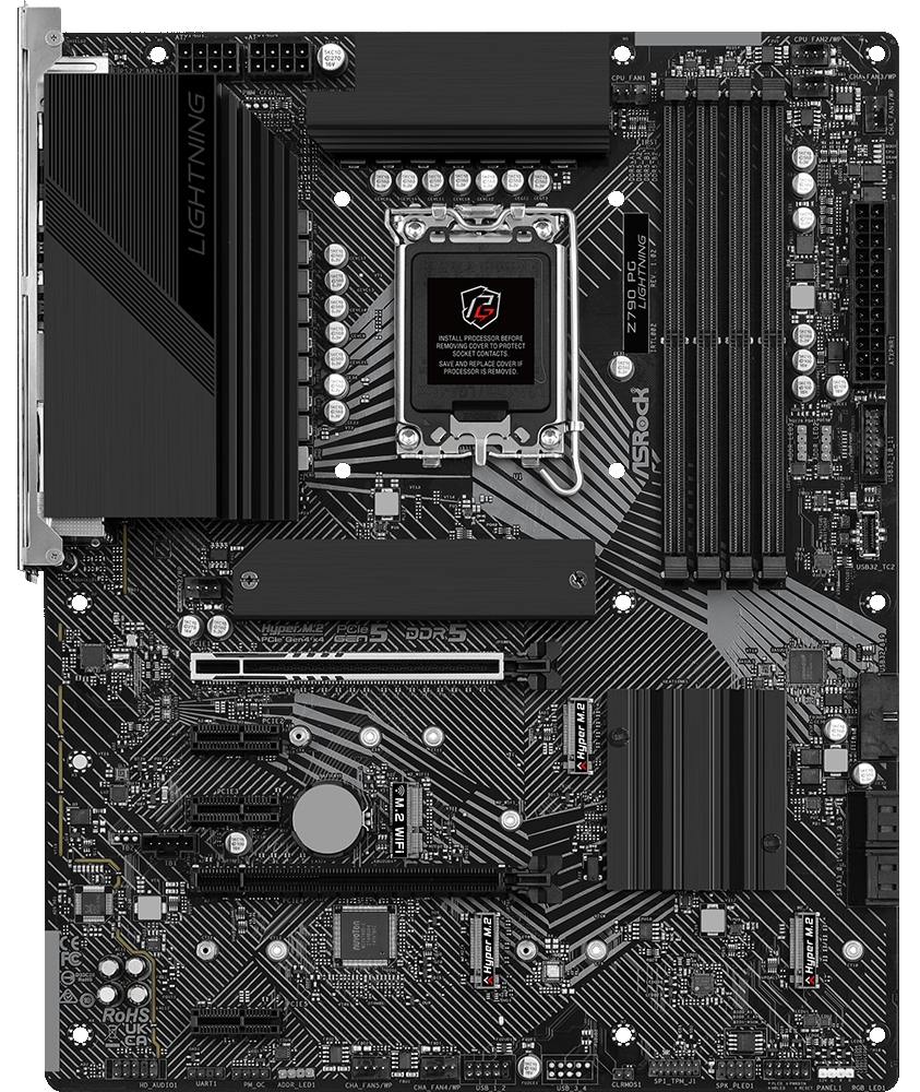 Материнская плата ASRock DDR5 Z790 PG LIGHTNING - Фото 1