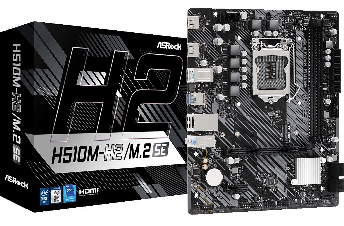 Материнська плата ASRock H510M-H2/M.2 SE DDR4 - Фото 1