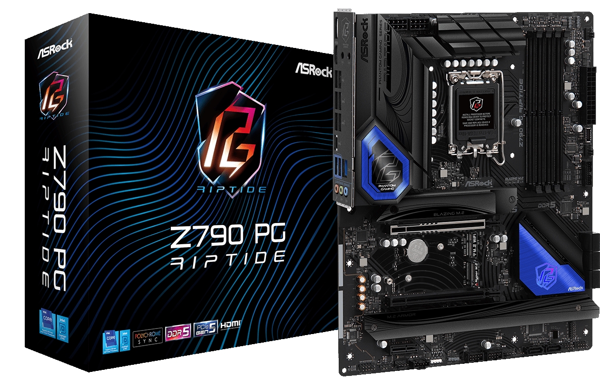 Материнська плата ASRock Z790 PG RIPTIDE DDR5 - Фото 1