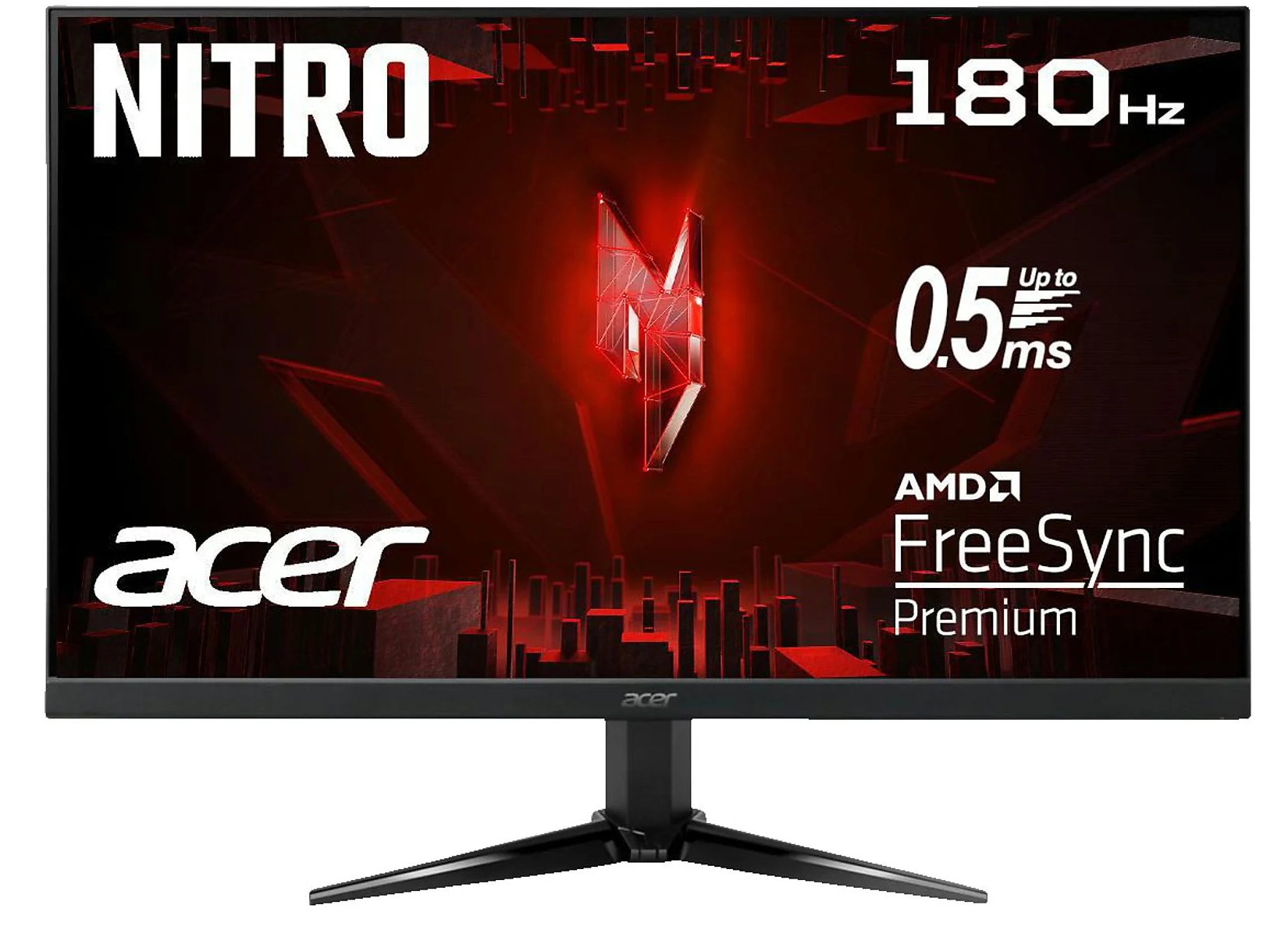 Монитор игровой Acer Nitro QG241YM3BMIIPX (UM.QQ1EE.301) Black - Фото 1