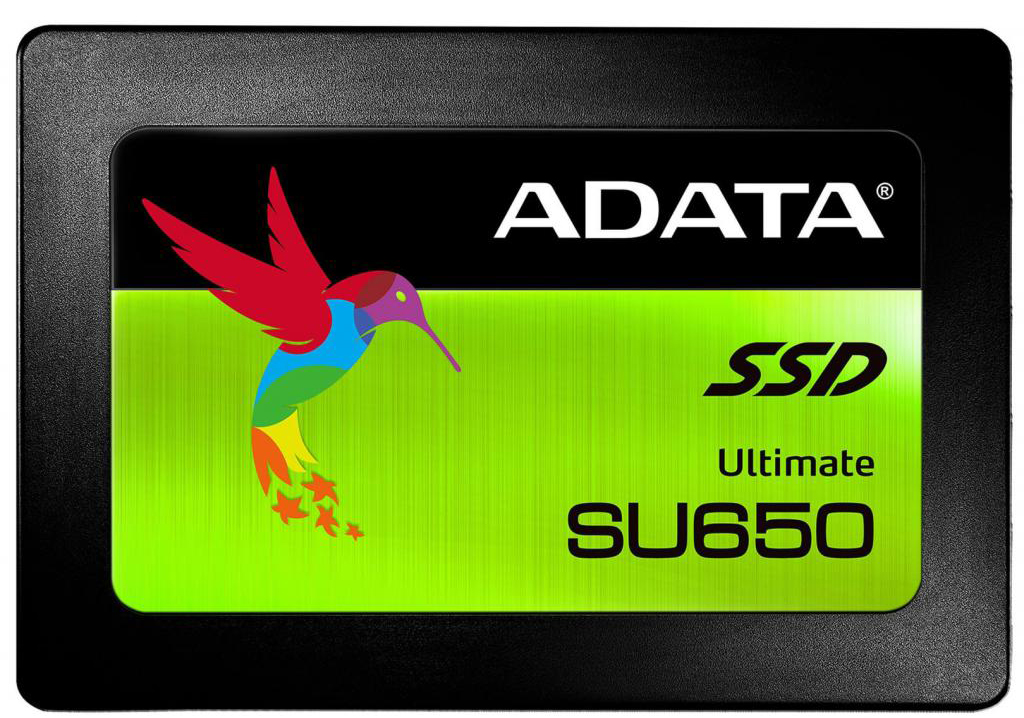 SSD-накопитель внутренний ADATA Ultimate SU650 240GB 2.5" SATA III 3D TLC (ASU650SS-240GT-R) - Фото 1