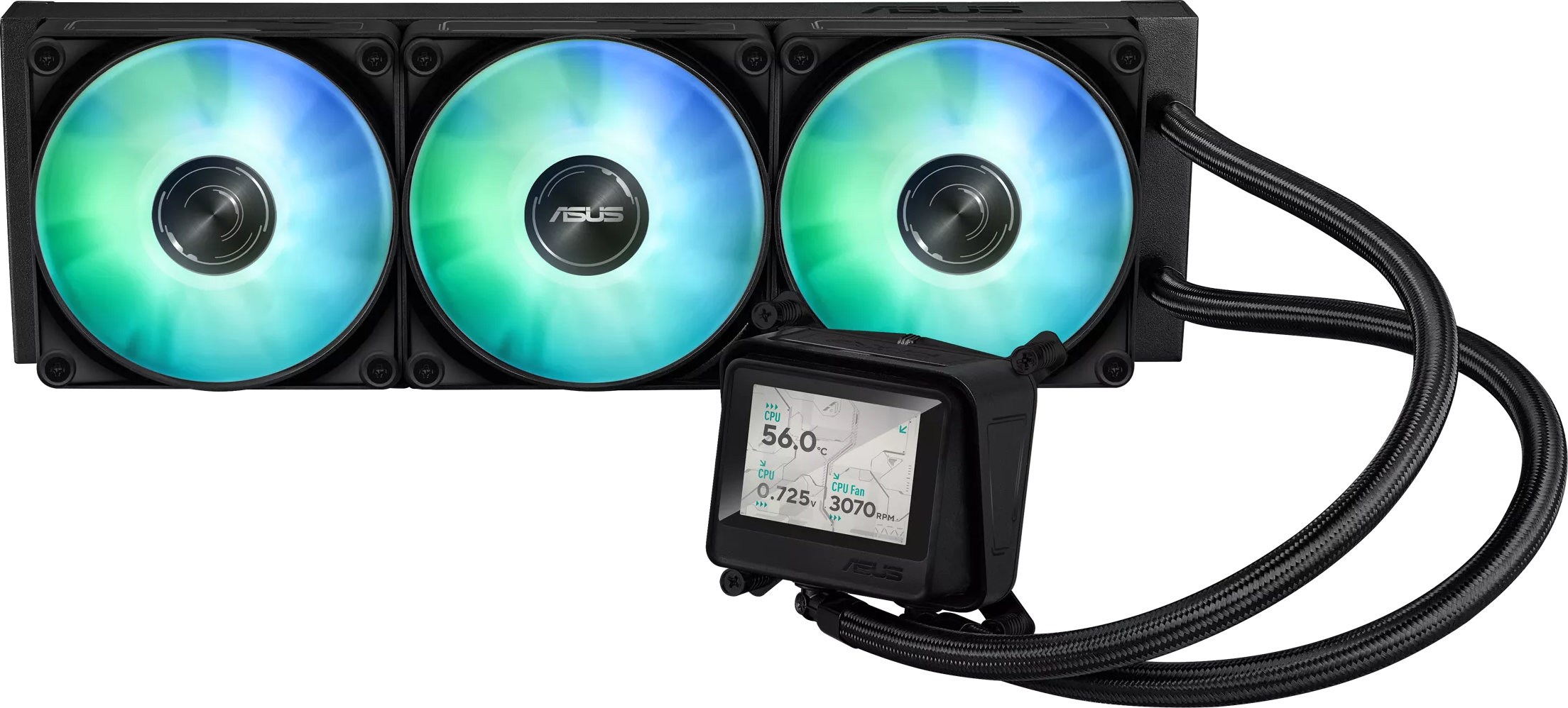 Купити Водяна система охолодження Asus Max Gaming LC 360 ARGB LCD Black (90RC01G1-B0EAY0) - Фото 1 Водяна система охолодження Asus Max Gaming LC 360 ARGB LCD Black (90RC01G1-B0EAY0) - Фото 1