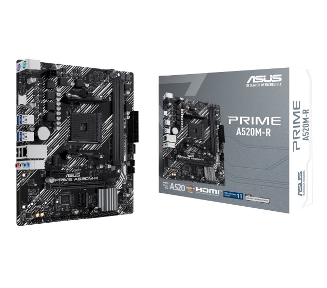 Материнская плата Asus PRIME A520M-R DDR4 - Фото 1