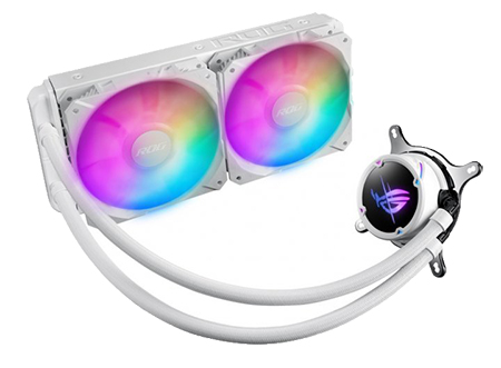 Водяная система охлаждения Asus ROG Strix LC II 240 ARGB White Edition (90RC00E2-M0UAY0) - Фото 1