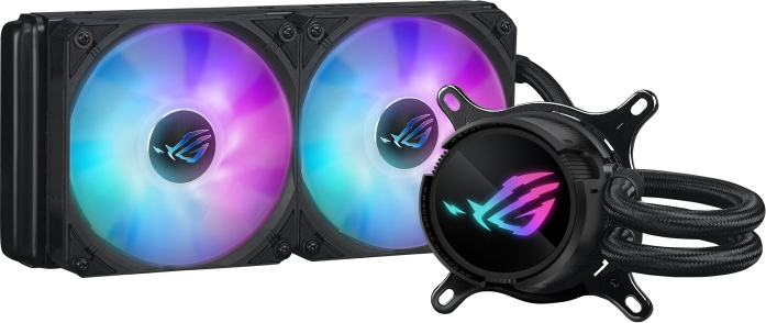 Водяная система охлаждения Asus ROG Strix LC III 240 ARGB (90RC00S1-M0UAY0) - Фото 1