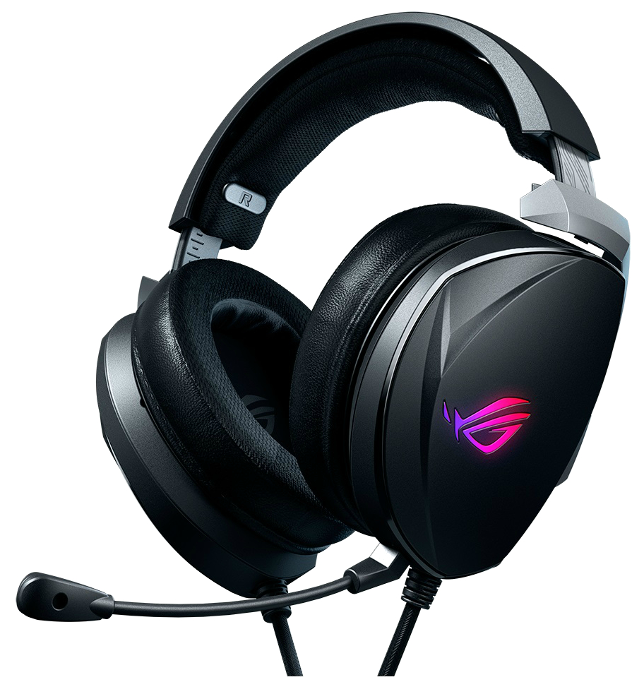 Гарнитура проводная игровая Asus ROG Theta 7.1 Black (90YH01W7-B2UA00) - Фото 1