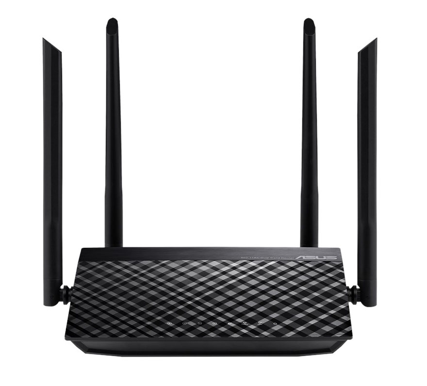 Маршрутизатор интернет WiFi5 Asus RT-AC1200_V2 - Фото 1