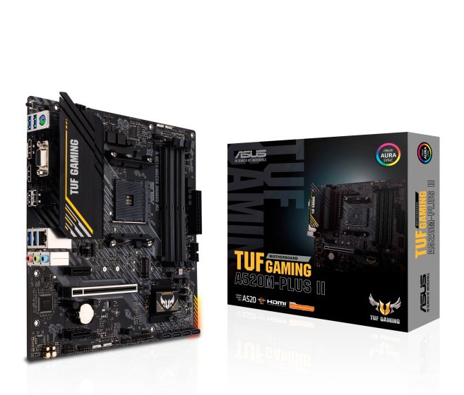 Материнская плата Asus TUF GAMING A520M-PLUS II DDR4 - Фото 1