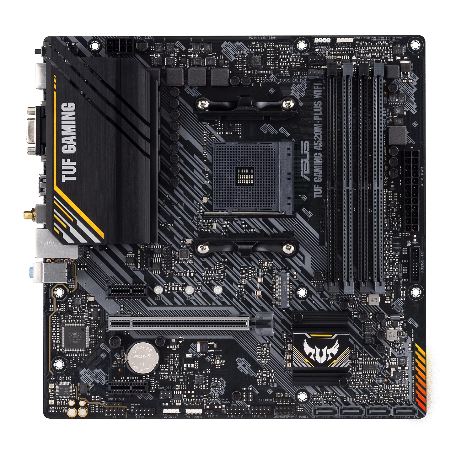 Купити Материнська плата Asus TUF GAMING A520M-PLUS WIFI DDR4 - Фото 1 Материнська плата Asus TUF GAMING A520M-PLUS WIFI DDR4 - Фото 1