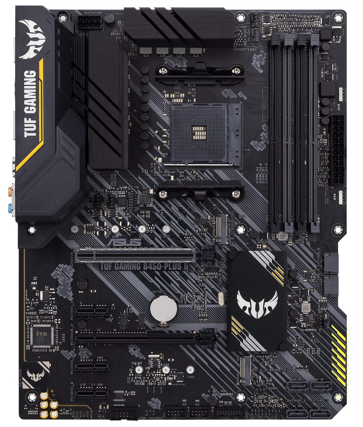 Материнская плата Asus TUF GAMING B450-PLUS II - Фото 1