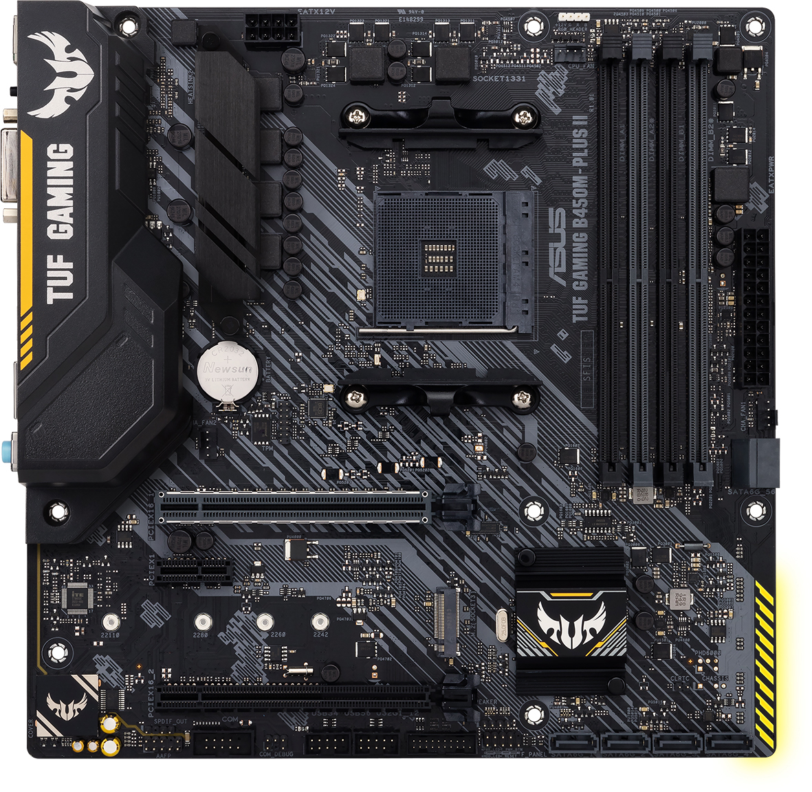 Материнская плата Asus TUF Gaming B450M-Plus II Socket AM4 - Фото 1