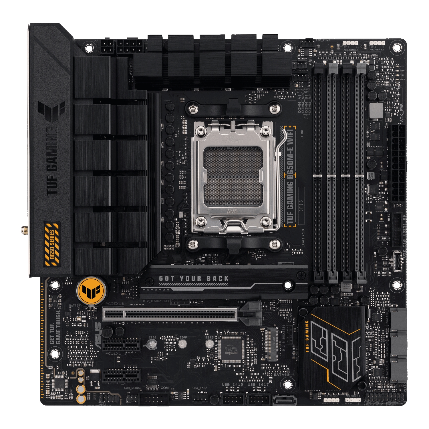 Материнская плата Asus TUF GAMING B650M-E WIFI - Фото 1