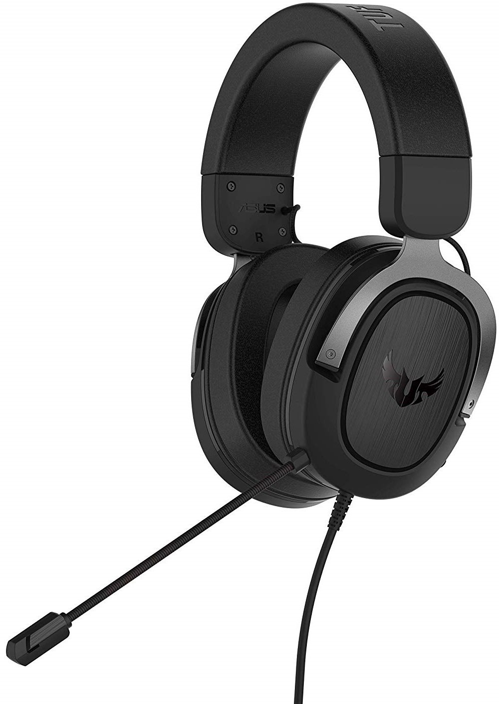 Гарнитура проводная игровая Asus TUF Gaming H3 Gun Metal - Фото 1
