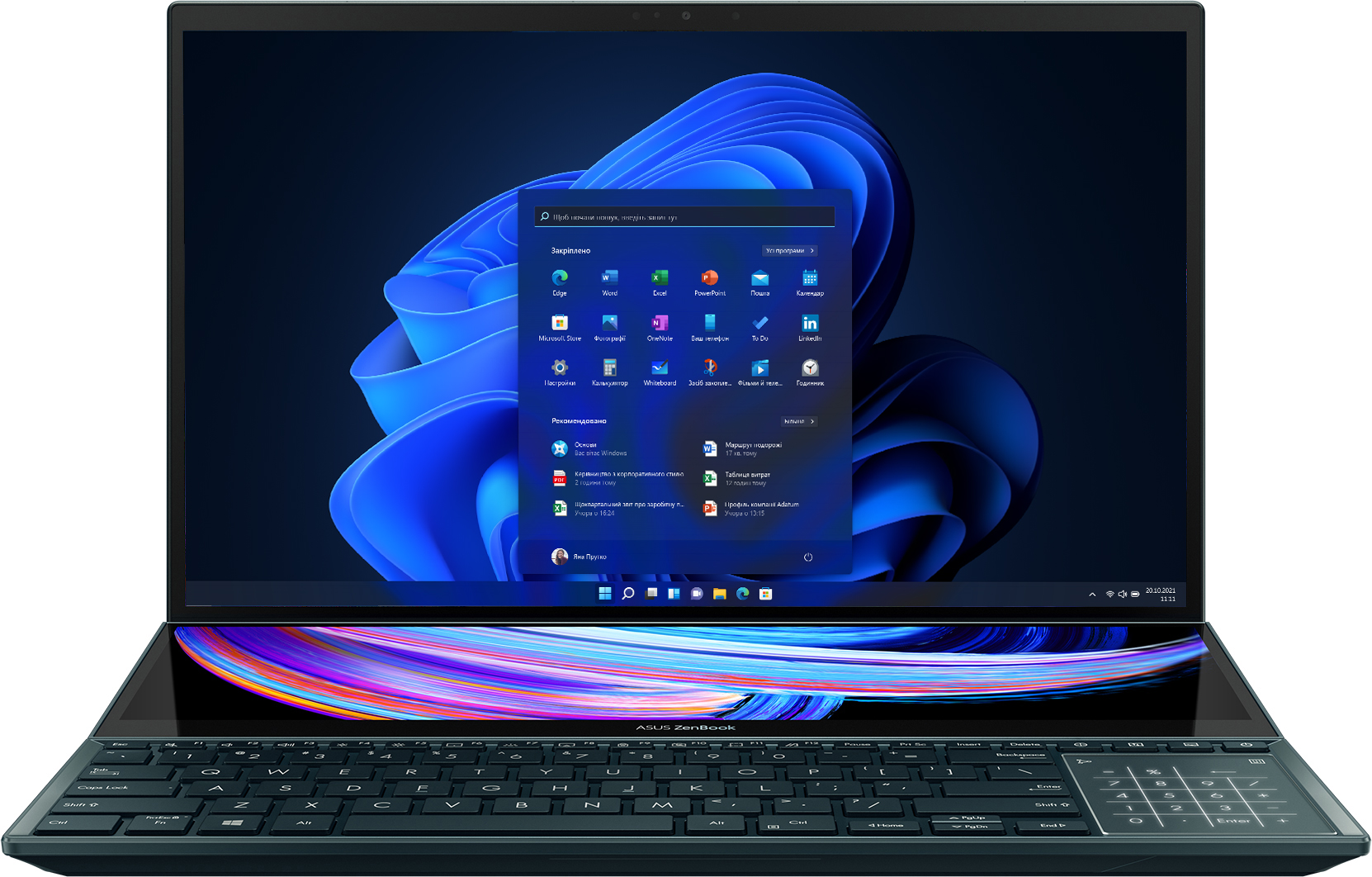 Ноутбук Asus Zenbook Pro Duo UX582HM-KY037X Blue купить - цена ...