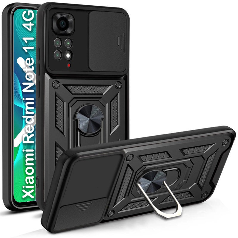 Чехол для смартфона BeCover Military for Xiaomi Redmi Note 11 4G/10 2021/10 2022 Black (708227) - Фото 1
