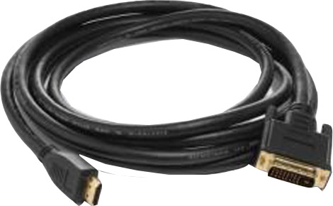Кабель HDMI - DVI Atcom DVI-HDMI 3m 2 Ferrite (3810) - Фото 1