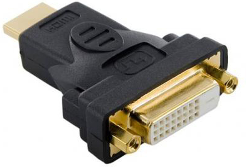 Переходник DVI - HDMI Atcom DVI-HDMI Black (9155) - Фото 1