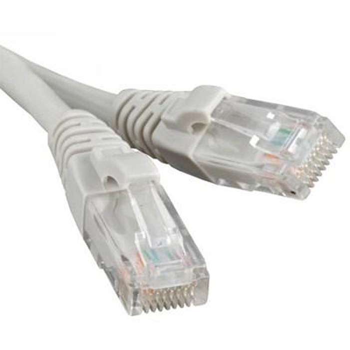 Кабель патч-корд Atcom RJ-45 CCA 0.5m Gray (9159) - Фото 1
