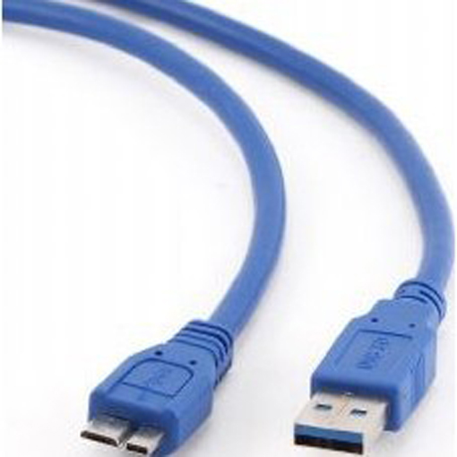 Кабель Atcom USB 3.0 AM/MicroBM 0.8m Blue (12825) - Фото 1