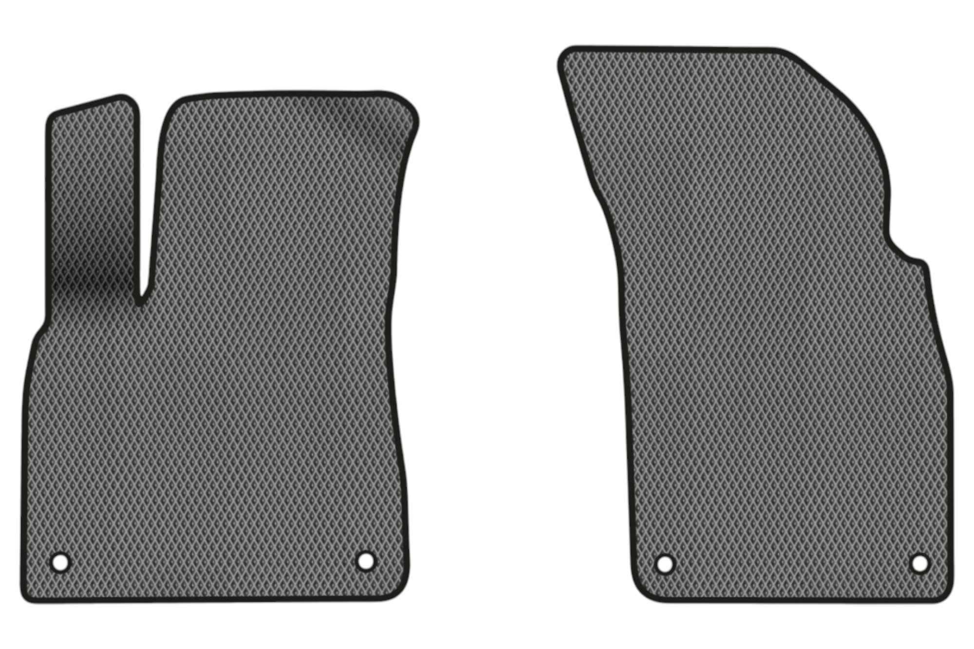 EVA коврики в салон авто передние EVAtech для Q7 (4M) 7 seats Audi 2015 2 поколение SUV USA (AU11153AV2AV4RGB) - Фото 1