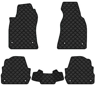 Коврики из экокожи в салон авто EVAtech ECO для A6 (C5) 4WD Audi 1997-2001 2 поколение Combi EU (AU11282CG5AV8BBB) - Фото 1
