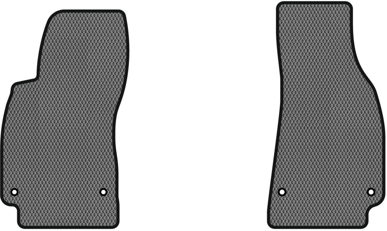 EVA коврики в салон авто передние EVAtech для A6 (C6) Avant Audi 2005-2008 3 поколение Combi EU (AU12364AG2AV4RGB) - Фото 1