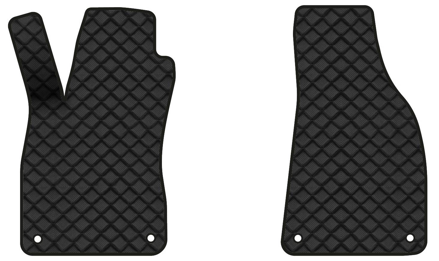 Коврики из экокожи в салон авто передние EVAtech ECO для A4 (B7) MT Audi 2004-2008 3 поколение Combi EU AU3414AV2AV4BBB - Фото 1