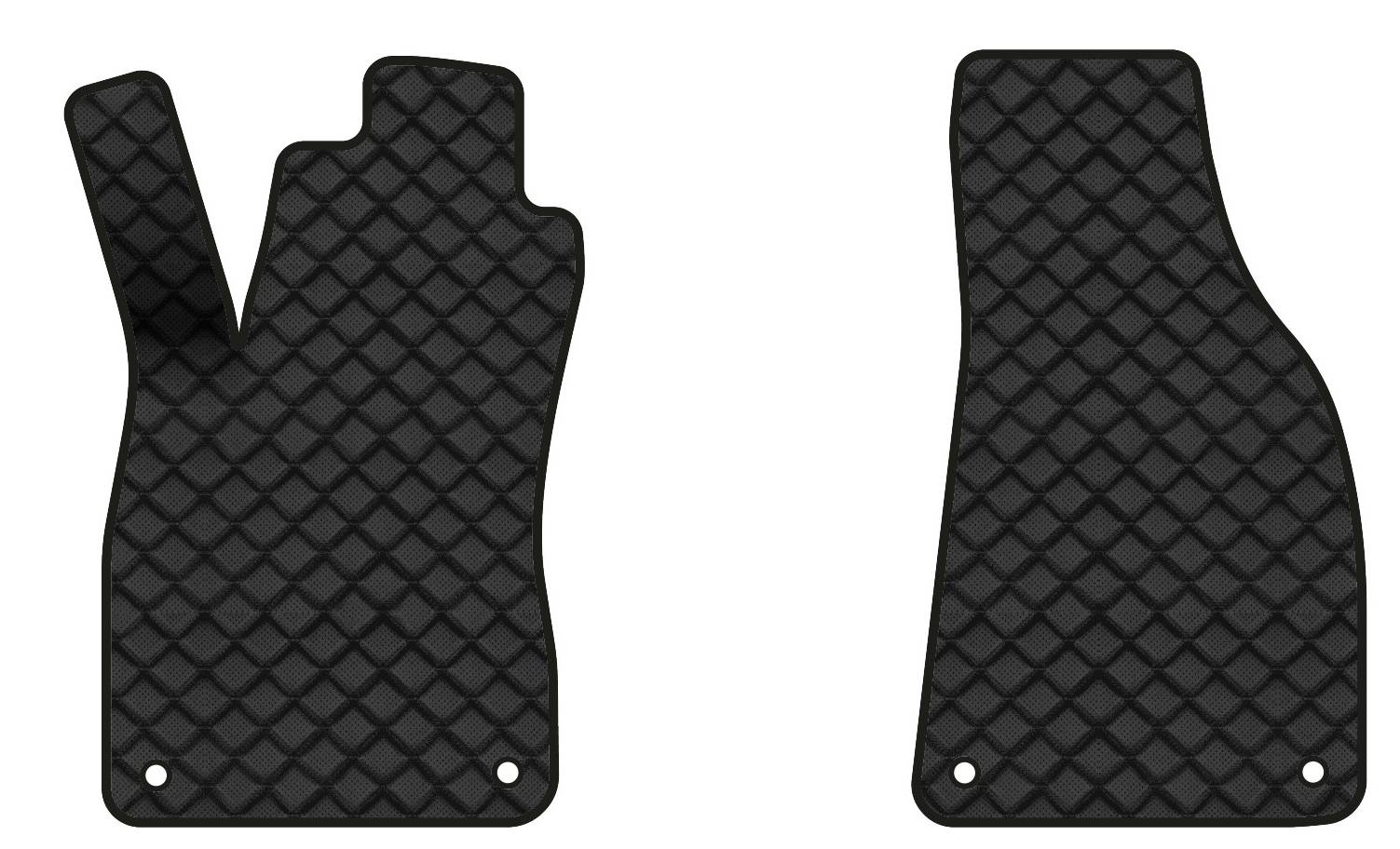Коврики из экокожи в салон авто передние EVAtech ECO для A4 (B6) MT (4 clips) Audi 2000-2004 2 поколение Combi EU AU12401AV2AV4BBB - Фото 1