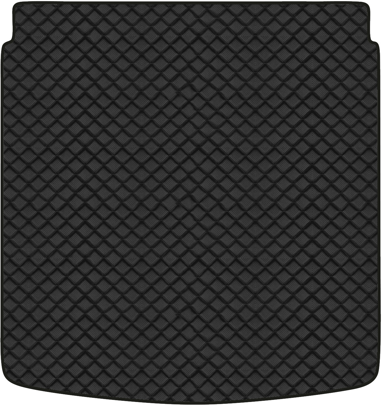 Коврик из экокожи в багажник авто EVAtech ECO для A4 (B8) Audi 2008-2011 4 поколение Sedan EU AU31001B1BBB - Фото 1