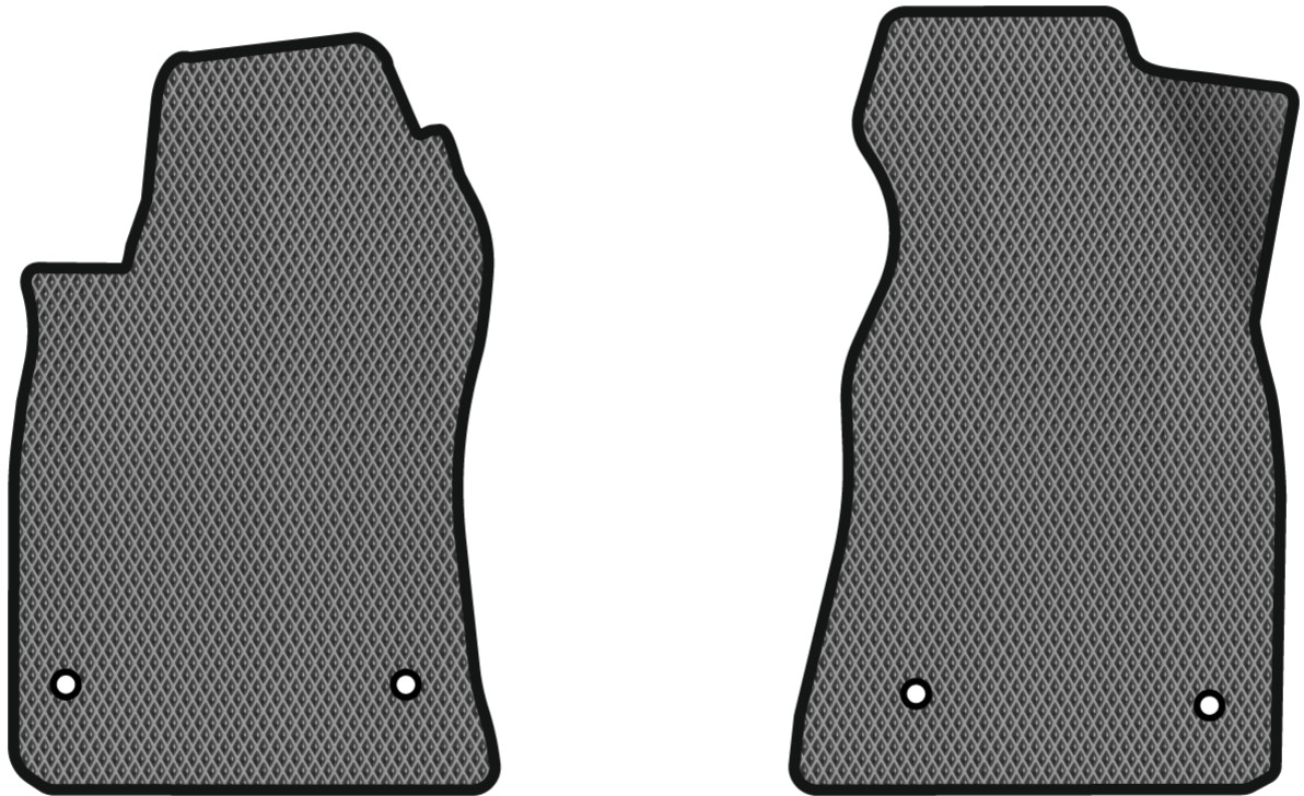 EVA коврики в салон авто передние EVAtech для A6 (C5) 4WD Restyling Audi 2001-2004 2 поколение Sedan EU (AU31012AB2AV4RGB) - Фото 1
