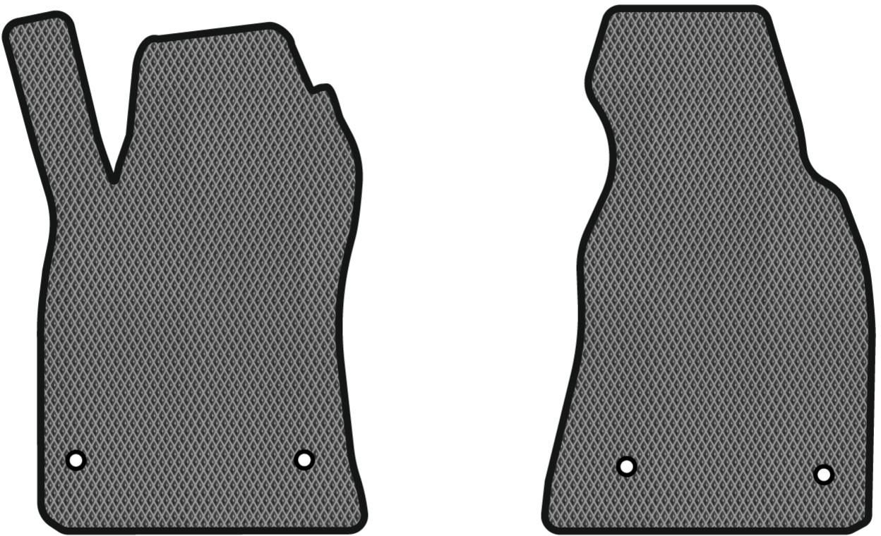 EVA коврики в салон авто передние EVAtech для A6 (C5) 4WD Restyling Audi 2001-2004 2 поколение Sedan EU (AU31012AV2AV4RGB) - Фото 1