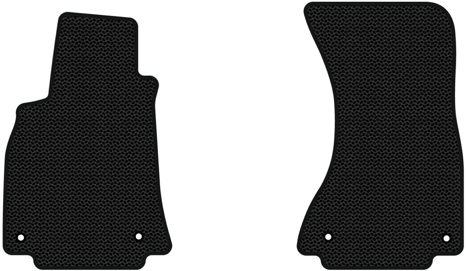 EVA коврики в салон авто передние EVAtech для A4 (B8) Audi 2008-2011 4 поколение Sedan USA (AU31100AB2AV4KBB) - Фото 1