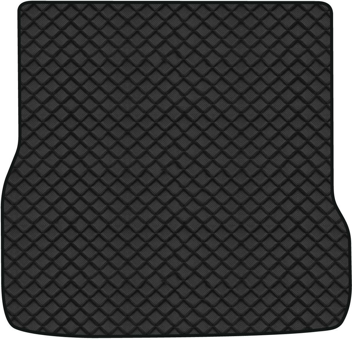 Коврик из экокожи в багажник авто EVAtech ECO для A6 (C5) 4WD Restyling Audi 2001-2004 2 поколение Combi EU AU31100B1BBB - Фото 1