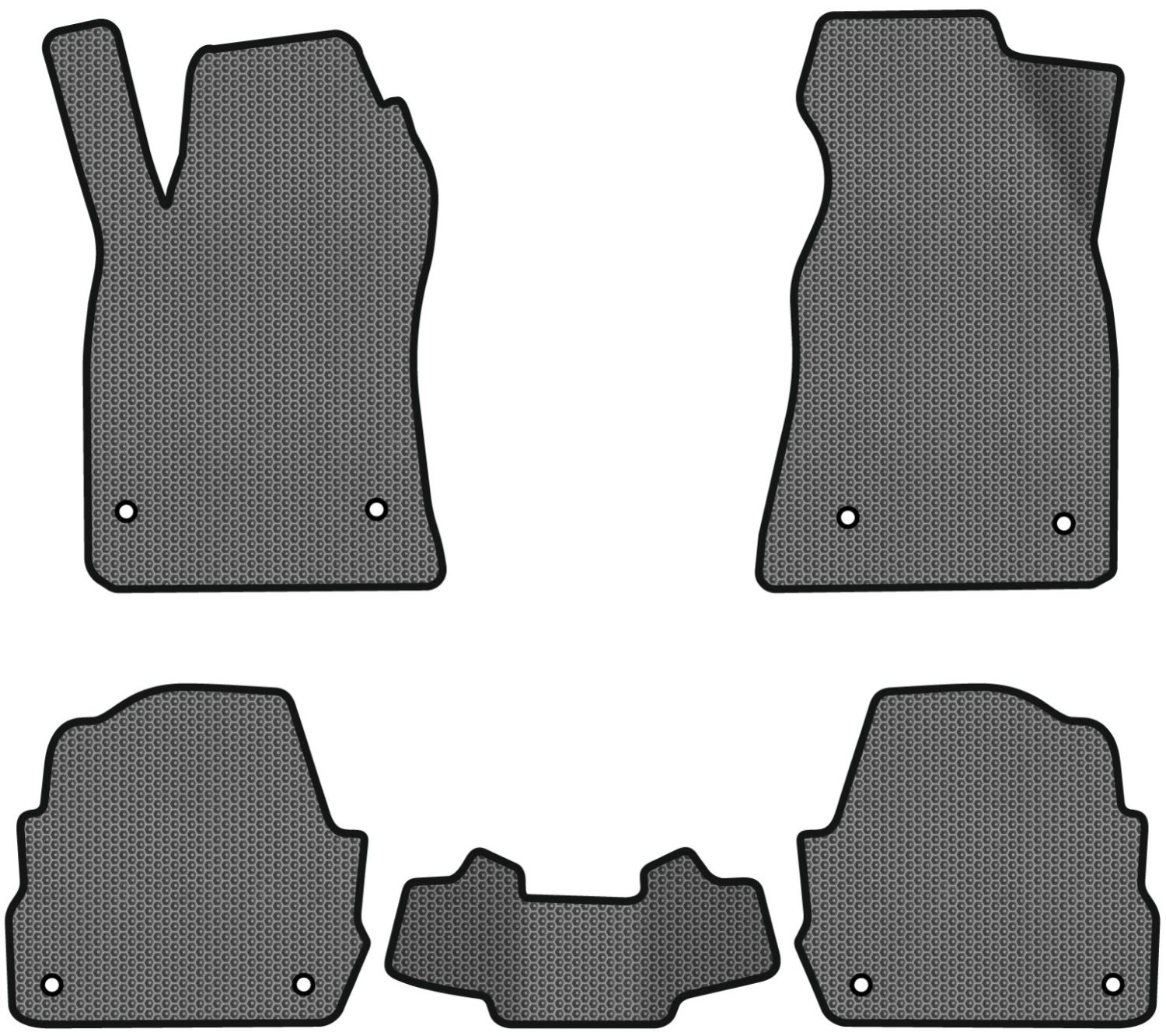 EVA коврики в салон авто EVAtech для A6 (C5) 4WD Restyling Audi 2001-2004 2 поколение Combi EU (AU31486CLK5AV8SGB) - Фото 1