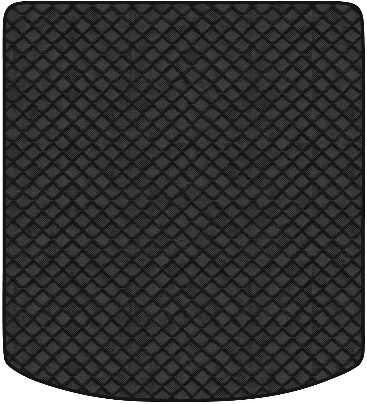 Коврик из экокожи в багажник авто EVAtech ECO для A4 (B9) Audi 2015 5 поколение Sedan USA AU32322B1BBB - Фото 1