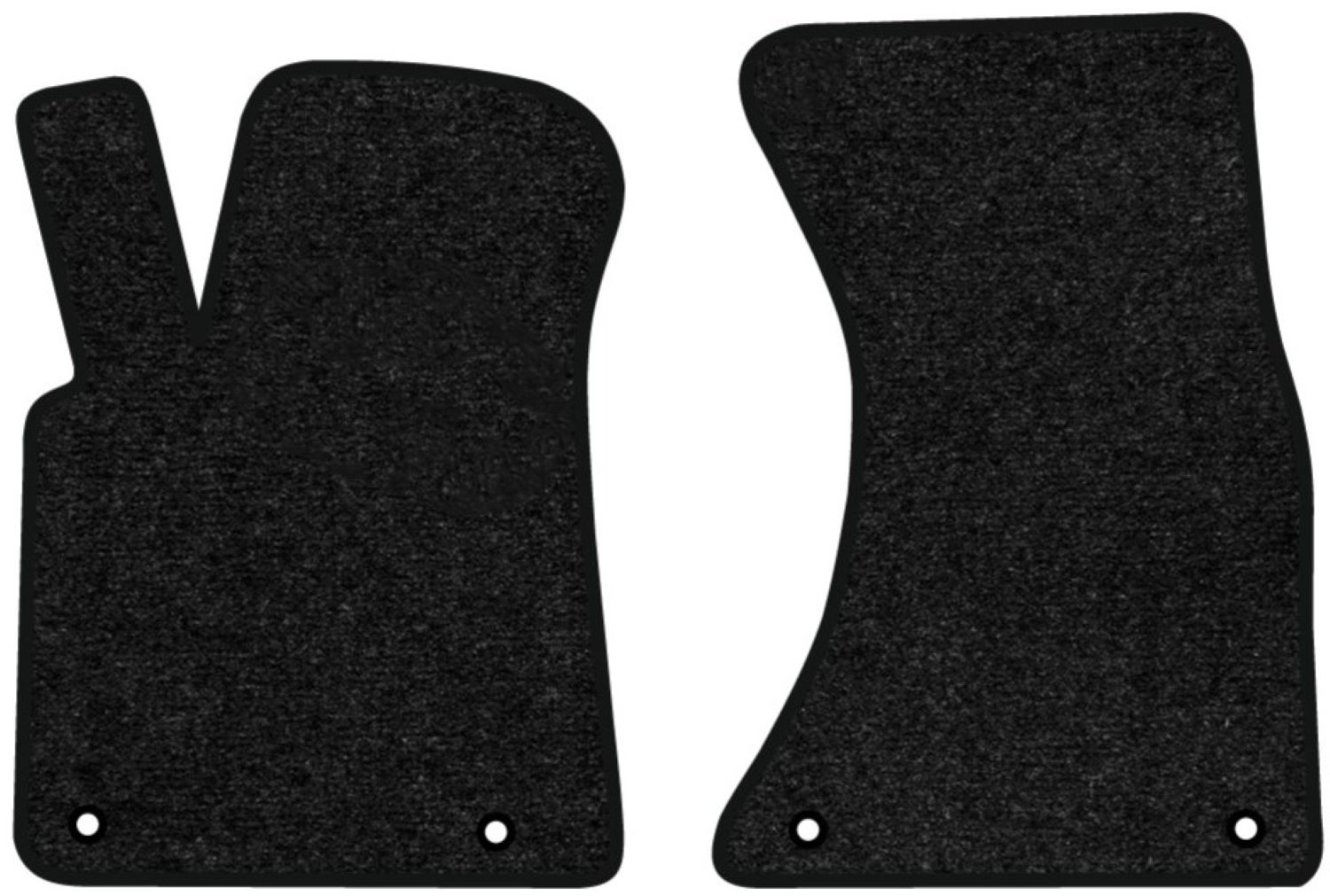 Коврики ворсовые в салон авто EVAtech Standard для Audi A8 (D3) FWD Short Base 2002-2009 2 поколение Sedan EU черный кант AU43044A2AV4VEB - Фото 1