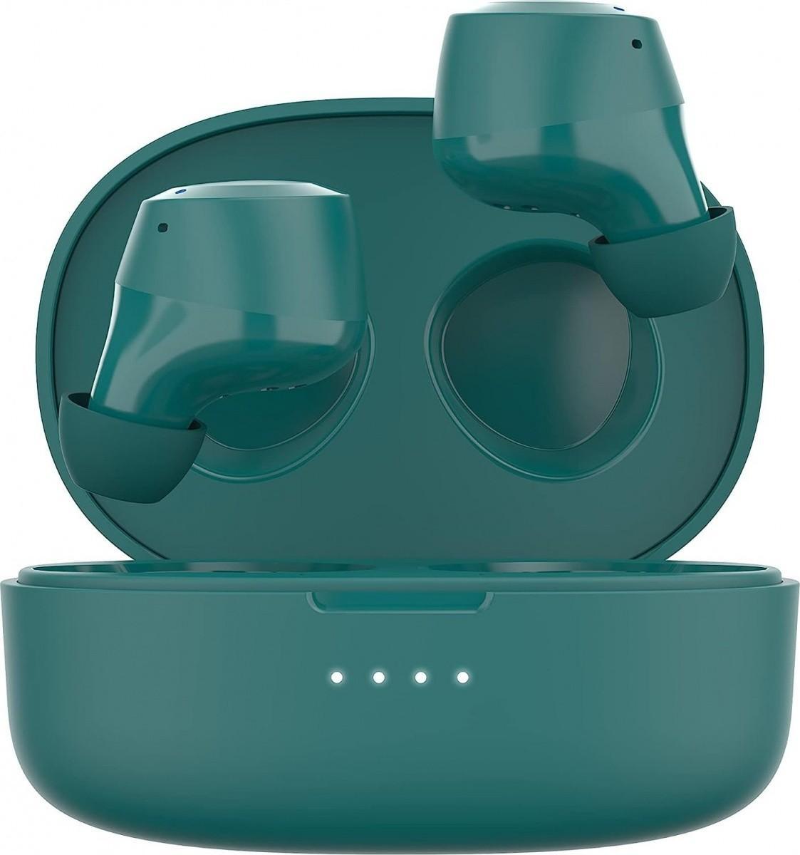 Наушники вкладыши беспроводные TWS Belkin Soundform Bolt True Wireless Turquoise (AUC009BTTE) - Фото 1