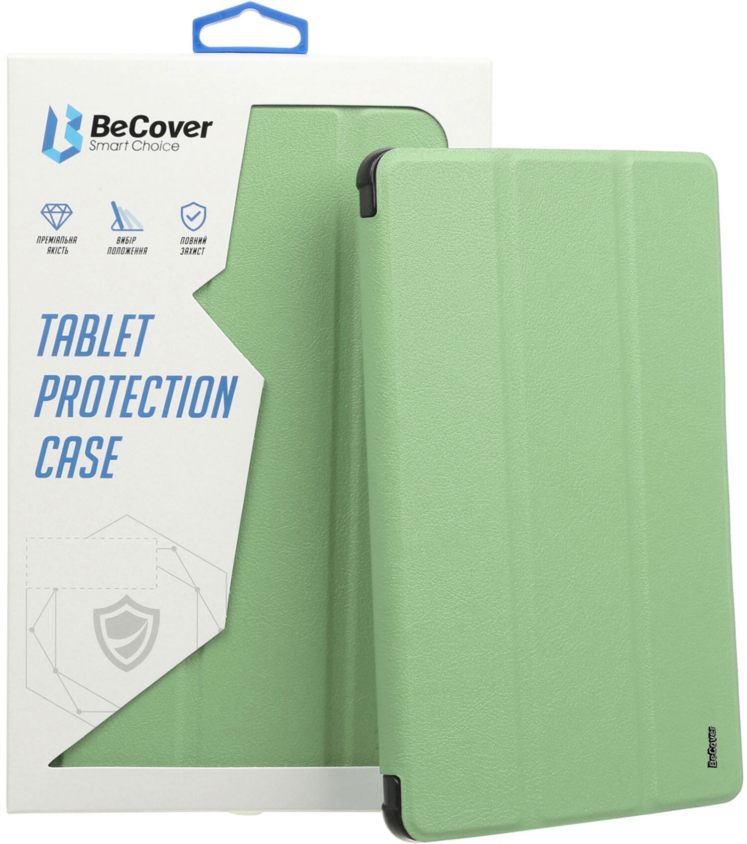 Чехол для планшета Becover for Apple iPad 10.9'' (10 Gen)/iPad 11'' (A16) Green (708520) - Фото 1
