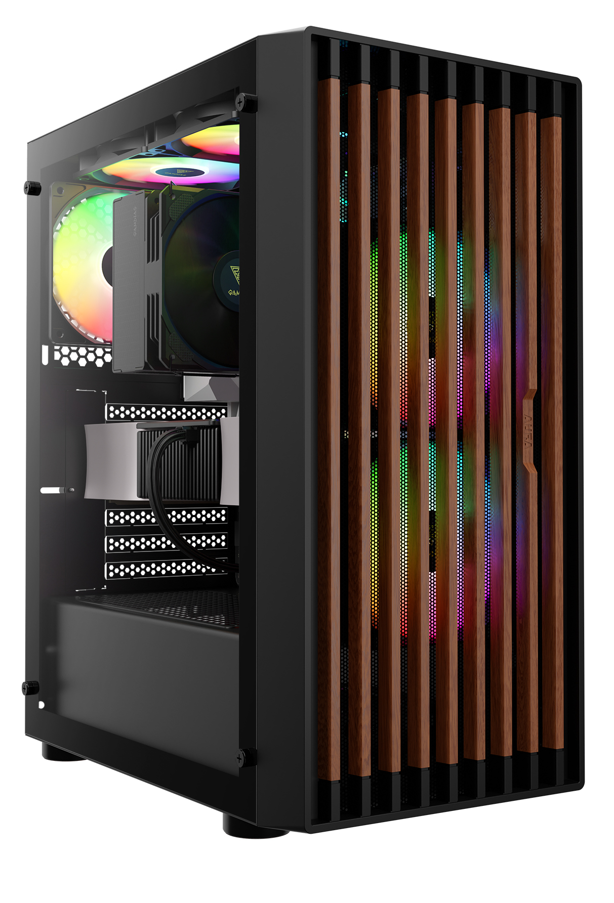 Корпус Gamdias AURA GC4 ARGB Mid-Tower (4711514500639) - Фото 1