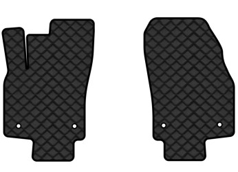 Коврики из экокожи в салон авто передние EVAtech ECO для Astra (H) MT Opel 2004-2014 3 поколение Combi EU OL3549AV2AV4BBLB - Фото 1