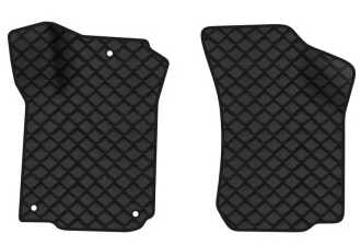 Килимки з екошкіри в салон авто передні EVAtech для Octavia A4 Tour (3 clips) Skoda 1996-2010 1 покоління Liftback EU (SK13219AD2AV3BBB) - Фото 1