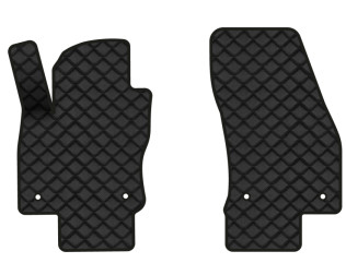 Коврики из экокожи в салон авто передние EVAtech для Tiguan (Mk 2) Volkswagen 2016-2020 2 поколение SUV EU (VW31492AK2AV4BBB) - Фото 1