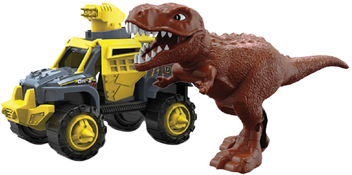 Купить Автотранспорт Road Rippers Машинка и динозавр T-Rex brown (20072) - Фото 1 Автотранспорт Road Rippers Машинка и динозавр T-Rex brown (20072) - Фото 1