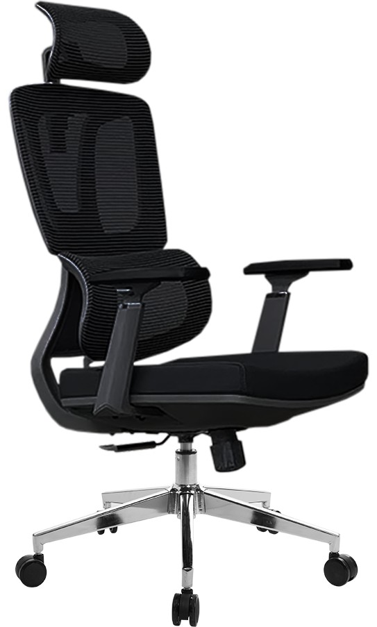 Кресло офисное GT Racer B-121A Black - Фото 1