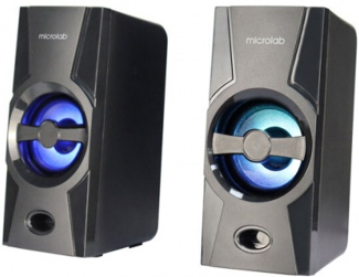 Компьютерная акустика компактная 2.0 Microlab B-15 2.0, USB Black - Фото 1
