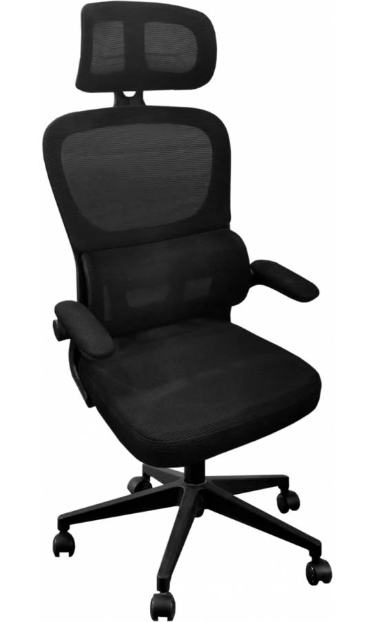 Кресло офисное GT Racer B-4118 Black - Фото 1