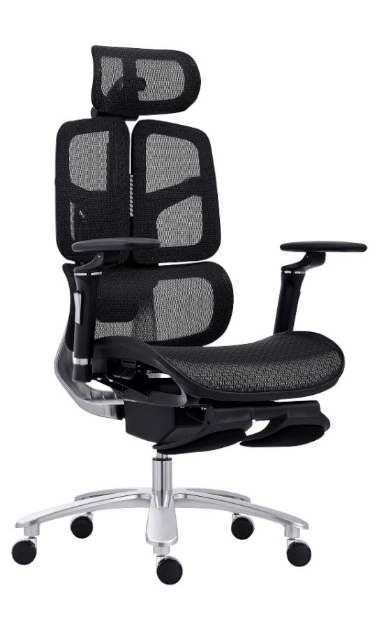 Кресло офисное GT Racer B-541F Black - Фото 1