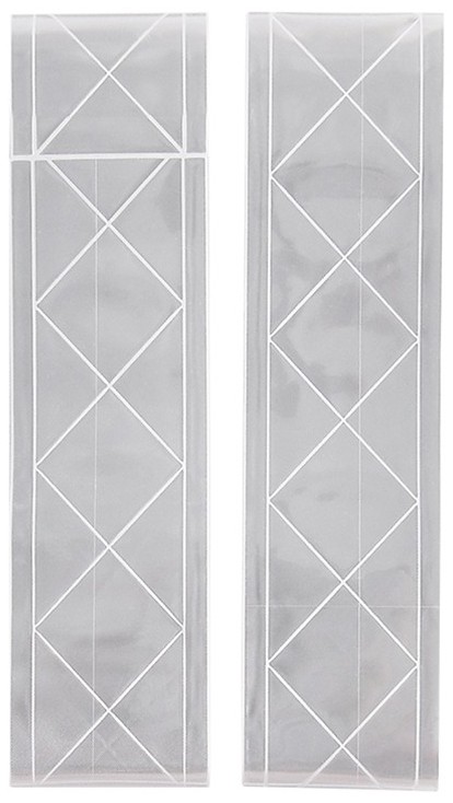 Світловідбивна стрічка Beltex M 35-40 см Gray (BX70310) - Фото 1